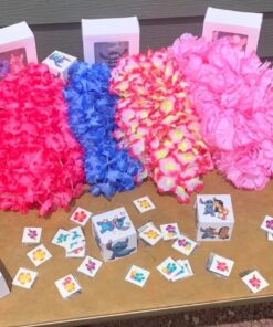 Alternative view of Fun Express Hibiscus Glitter Tattoos (Package of 36)