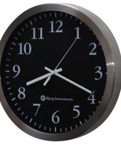 Alternative view of Bjerg Instruments Modern 12" Stainless Silent Wall Clock with Non Ticking Quiet and Accurate Movement