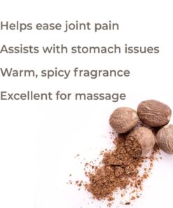 Plant Therapy Nutmeg Essential Oil 10 mL (1/3 oz) 100% Pure, Undiluted, Therapeutic Grade 7 616qPR9yUDL