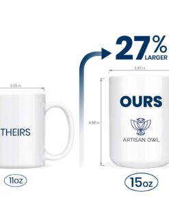 Luke's Diner - 15oz Deluxe Double-Sided Coffee Tea Mug 11 616qXKHt3iL