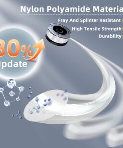 10 Pack String Trimmer Replacement Spool Compatible with Black+Decker, 240ft 0.065" AF-100 Autofeed Replacement Spools - Compatible with Black+Decker String Trimmers(8-Line Spool + 2 Cap+2 Spring) 22 616rKftWZ4L