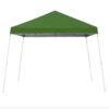 Z-Shade 10 x 10 Foot Angled Leg Instant Shade Outdoor Canopy Tent Portable Gazebo Shelter for Camping or Backyard Grilling, Green 44 616ryXoePHL
