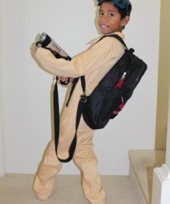 Ghostbuster Deluxe Child's Costume with Blow Up Proton Pack, Medium 22 616sB3Al1WL