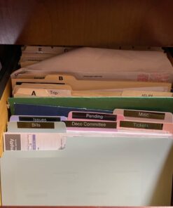 Mr. Pen- Pastel Poly File Folders, 1/3 Cut Tab, 6 Pack, Letter Size, Colored Letter Office Supplies File Folders Pastel Colors 6 per Pack 43 616t9aoPGUL