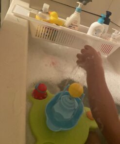 Yookidoo Baby Bath Toy (7 Piece Set) - Stack N' Spray Bathtub Fountain - Magical Spray Fountain for Bathtime Fun 27 616v2hFxLTL