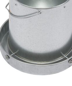 Alternative view of Miller 9112 12lb. Galvanized Hanging Poultry Feeder 12 lb