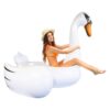 One Giant Swan Inflatable Pool Float I 78 x 55 Inflatable Kiddie Pool for Kids, Adults and Toddlers I Blow Up Pool Floats for Swimming Pool Lounger I Bachelorette Pool Floats Swimming Pool Toys Rafts