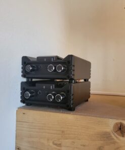 Dual Electronics DBTMA100 Black Micro 2 Channel Class-D Amplifier | 3.5 mm AUX Input | Stereo RCA Outputs | 100 Watts Peak Power | Up to 100ft of Wireless Bluetooth Range Bluetooth Amplifier 39 616yVTafaL