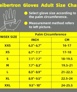 Alternative view of Seibertron S.O.L.A.G 1/2 Finger / Fingerless / Half Finger Multi-function Sports Gloves Black Large