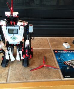 LEGO MINDSTORMS EV3 31313 Robot Kit with Remote Control for Kids, Educational STEM Toy for Programming and Learning How to Code (601 Pieces) Standard 15 617 1Z9gUL