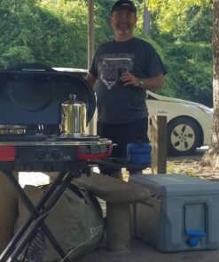 Coleman RoadTrip Swaptop Steel Stove Grate, Rust-Resistant Steel Cooktop for Coleman RoadTrip Grills, Easily Fits 12-in. Pan, Great for Camping, Tailgating, Grilling, & More 19 6170yZGqtHL