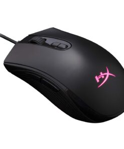 HyperX Pulsefire Core - RGB Gaming Mouse, Software Controlled RGB Light Effects & Macro Customization, Pixart 3327 Sensor up to 6,200DPI, 7 Programmable Buttons, Mouse Weight 87g,Black Black 22 6172qm9x6ZL