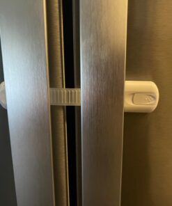 Child Safety Strap Locks (4 Pack) for Fridge, Cabinets, Drawers, Dishwasher, Toilet, 3M Adhesive No Drilling - Jool Baby 4 Count (Pack of 1) 26 6173yVv4goL 1