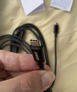 Anker USB C Charger Cable (6ft 100W, 2Pack), USB 2.0 Type C Fast Charging Cable for iPhone 15 / 15Pro / 15Plus / 15ProMax MacBook Pro 2020, iPad Pro 2020, iPad Air 4, Samsung Galaxy S23+/S23 Ultra 6ft Black 48 6175H2cBOML