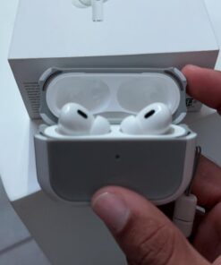 Apple AirPods Pro (2nd Generation) Wireless Ear Buds with USB-C Charging, Up to 2X More Active Noise Cancelling Bluetooth Headphones, Transparency Mode, Adaptive Audio, Personalized Spatial Audio Without AppleCare+ 42 6175jjsWS9L