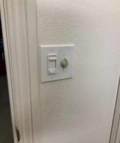 Leviton SureSlide Dimmer Switch for Dimmable LED, Halogen and Incandescent Bulbs, 6674-P0W, White 21 617620TcmeL