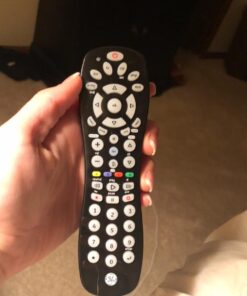 GE Universal Remote Control for Samsung, Vizio, Lg, Sony, Sharp, Roku, Apple TV, TCL, Panasonic, Smart TVs, Streaming Players, Blu-Ray, DVD, 6-Device, Black, 34459 18 6177V3IbkgL