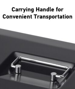 SentrySafe Cash Box, Locking Cash Box With Money Tray, Small, CB-10 25 6177mVUGrL