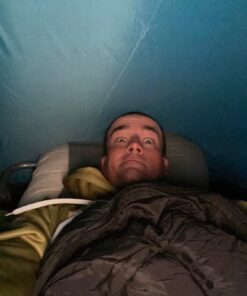 2-Person Camping Tent – Includes Rain Fly and Carrying Bag – Lightweight Outdoor Tent for Backpacking, Hiking, or Beach by Wakeman Outdoors Dome Blue 48 6177v0QDJL