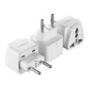 Ceptics European Travel Plug Adapter (Type C), Universal to European EU, Power Charge your Electronics in Italy, Greece, Germany, Outlet Adaptor 3 Pack Type C Type C - Most of Europe 58 6178cUjTv9L