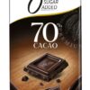 Valor. 70% Cocoa Dark Chocolate. No sugar added. 100g (3.53oz).