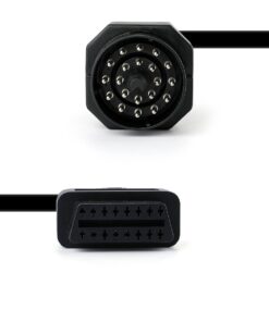 Obd2 Female to 20pin Extension Convert Adapter OBD1 to OBD II Cable (11 Inch) and FOXWELL NT301 OBD2 Scanner Live Data Professional 11 617Aa1KAlJL