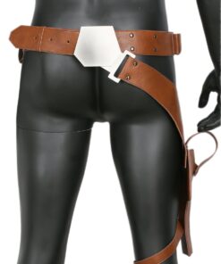 WELLMILLER Han Solo Cosplay Belt Holster Pu Leather Costume Accessories Props Update Version 24 617BCLPNJoL