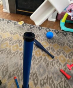 Franklin Sports Grow-with-Me Kids Baseball Batting Tee + Stand Set for Youth + Toddlers - Youth Baseball, Softball + Teeball Hitting Tee Set for Boys + Girls Grow With Me Tee - MLB Baseball 37 617CY9yNrxL