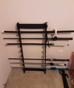 MASTER USA WS-8W 8-Tier Wall Mount Sword Stand , Black 26 617FCHC7p5L