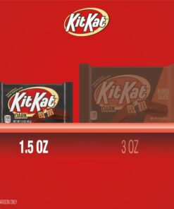 KIT KAT® Dark Chocolate, Individually Wrapped Wafer Candy Bar, 1.5 oz 24 Count (Pack of 1) 19 617FVkzLGfL