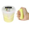 CanDo TheraPutty Standard Hand Exercise Putty For Rehabilitation, Exercises, Hand Therapy, Occupational Therapy, Hand Strengthening, Improve Motor Skills, Stress Relief, Yellow: X-Soft, 50 lb 23 617Gzwjy4iL