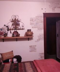 RoomMates RMK9037WP Light Brown Stuccoed Brick Peel and Stick Wallpaper Brown and Grey 36 617J3ZYmwmL