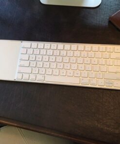 Twelve South MagicBridge | Connects Apple Magic Trackpad 2 to Apple Magic Keyboard Allowing Them to be one Unit for Desk or Lap use - Trackpad and Keyboard not Included Regular Keyboard White 43 617JUYLNPL