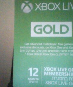 Xbox LIVE 12 Month Gold Membership Card 6 617Ls2rczFL