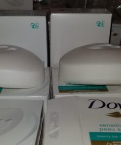 Dove Beauty Bar Gently Cleanses and Nourishes Sensitive Skin Effectively Washes Away Bacteria While Nourishing Your Skin, 3.75 oz (Pack of 16) 3.75 Ounce (Pack of 16) 46 617M0 cw4kL