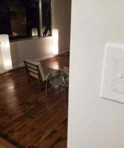 Lutron Caseta Smart Lighting Dimmer Switch and Remote Kit | P-PKG1W-WH | White 56 617MHetr7PL