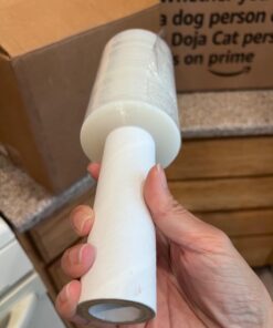 Yens 2 Pack 5" inch 1000 Ft Roll 80 Gauge Total 2000 ft Mini Hand Stretch Wrap Industrial Strength Mini Hand Stretch Wrap Moving Supplies Durable Heavy Duty Shrink Film 28 617NJpQ85oL