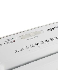 Alternative view of Amazon Basics 8-Sheet Cross-Cut Paper Shredder and Credit Card Shredder - White 8 Sheet (New Model - White)