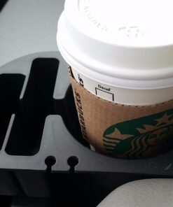 Custom Accessories 91129 Black Mobile Device Organizer with Cup Holder 15 617PJr6a xL