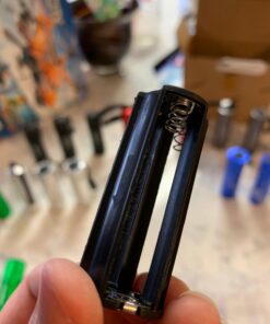 EverBrite 18-Pack Mini LED Flashlight Set - Portable Flashlights Ideal for Hurricane Supplies Camping, Night Reading, Cycling, BBQ, Party, Backpacking - Includes Lanyard & 54 x AAA Batteries 43 617PPz8RgjL