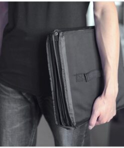 Cargo Foldable Multi Compartment Fabric Car Truck Van SUV Storage Basket Trunk Organizer and Cooler Set,Black,AK-018 Black 27 617Poa5a eL