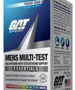 GAT SPORT Men's Multi + Test, Premium Multivitamin Tablets (60 Count) 8 617Q1je70xL