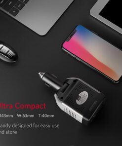 BESTEK 75W Power Inverter DC 12V to 110V AC Car Inverter Power Converter 22 617Rq1jjRgL