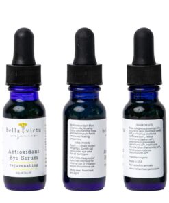 Bella Virtu Organics, Nourishing Eye Serum, for Dark Circles and Puffiness, USDA Organic ingredients, with Rosehip Oil, Eye bag reducer, Aging, Wrinkle, Fine lines, Crows feet (0.5oz/15ml) 15 617SxbvyKpL