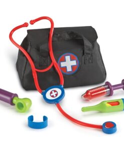 Learning Resources New Sprouts Cure It! Doctor Kit for Kids, Pretend Play Doctor Set, 6 Pieces, Ages 2+ 11 617VyVd89cL