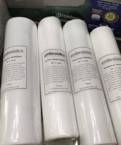 Embroidex Embroidery Machine Starter Kit - Everything Needed to Do Machine Embroidery Thread, Stabilizer, Bobbin Needles Etc Plus Bonus Embroidery Designs and Instructional CD 24 617Wc5KJ6L