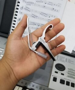 Kyser Quick-Change Guitar Capo for 6-string acoustic guitars, Silver, KG6SA 18 617Ygl3fuzL