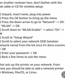 Brother HLL2305W Compact Mono Laser Single Function Printer with Wireless and Mobile Device Printing New: HLL2305W (Wireless) 21 617ZXjG9FsL