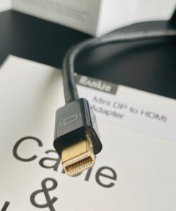 Rankie Mini DisplayPort (Mini DP) (Thunderbolt) to HDMI Adapter (Black) Black 25 617ZZCehkNL