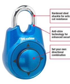 Master Lock Directional Combination Lock, Set Your Own Directional Lock, Combination Lock for Gym and School Lockers, 1500iD Colors may vary 21 617ZaUbfX2L